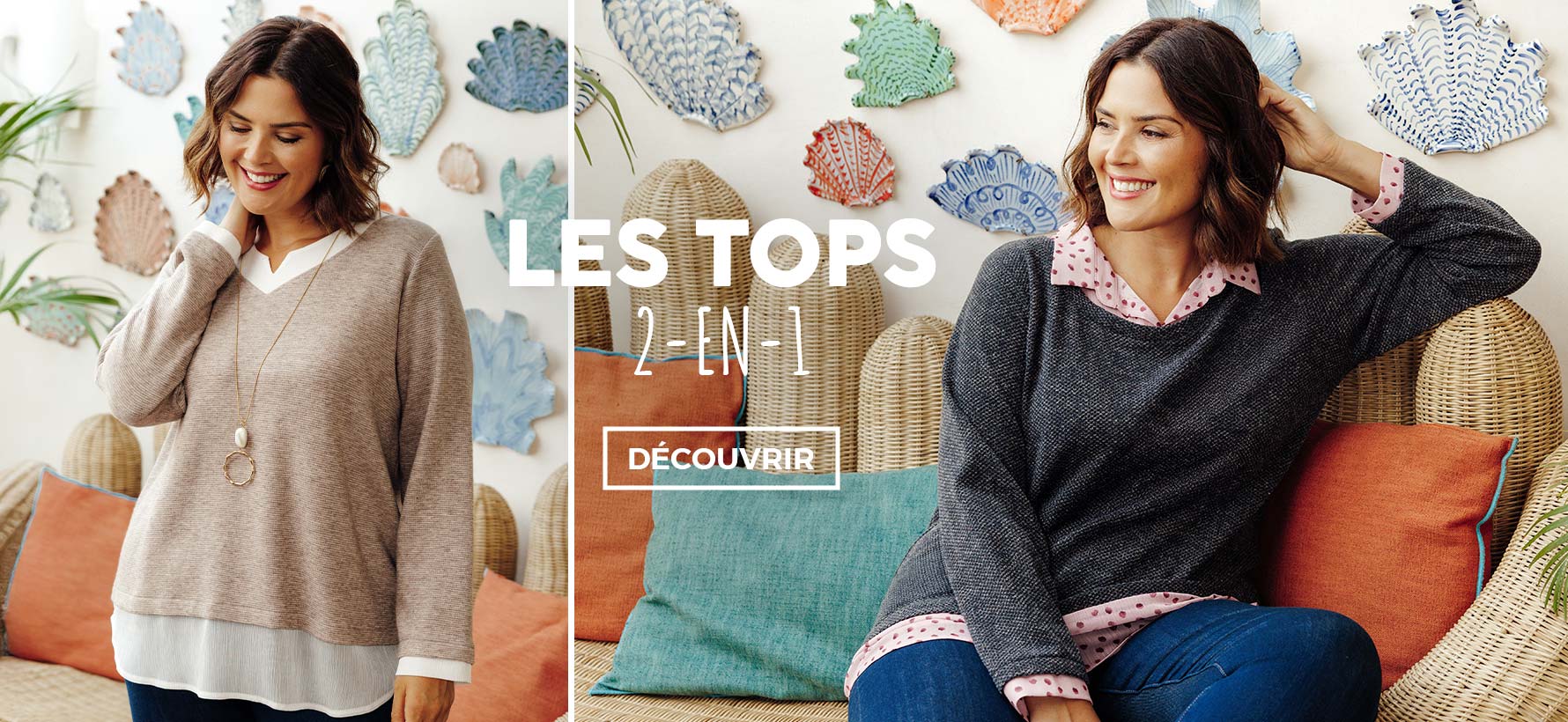 Les tops 2-en-1