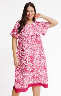 Robe longue imprimée