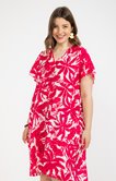 Robe mi-longue imprimée