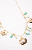 Collier coquillages et perles