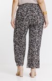 Pantalon imprimé feuillage