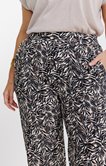 Pantalon imprimé feuillage