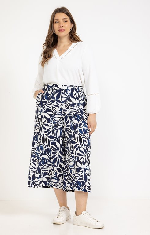 Jupe culotte imprimée