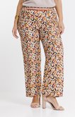 Pantalon fluide fibranne imprimé