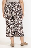 Pantalon 7/8 large imprimé