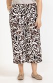 Pantalon 7/8 large imprimé