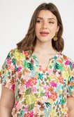 Robe longue imprimée