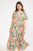 Robe longue imprimée