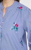 Chemise imprimée vichy