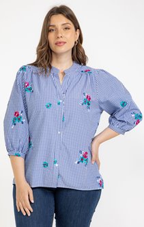 Chemise imprimée vichy