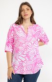 Chemise imprimée fluo