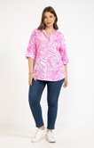 Chemise imprimée fluo