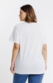 Tee-shirt avec broderies citrons