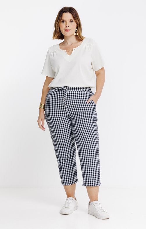 Pantalon vichy