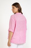 Chemise rayée manches courtes