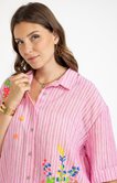 Chemise rayée manches courtes