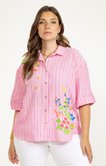 Chemise rayée manches courtes