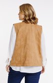 Veste brodée sans manches