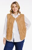 Veste brodée sans manches