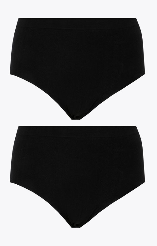 Lot de 2 culottes noires