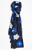 Foulard fleurs pop