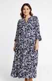 Robe longue imprimé paisley