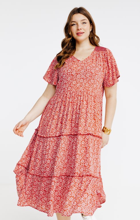 Robe d'été motif floral