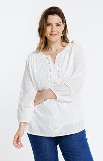 Chemise brodée