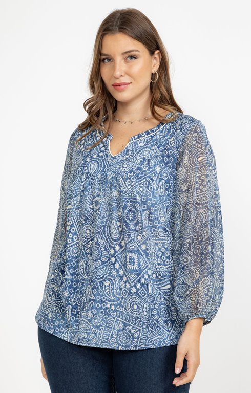 Tee-shirt imprimé jeans