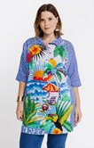 Tunique en voile de coton