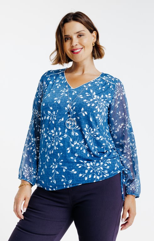 Tee-shirt bi-matière