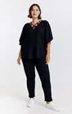 Tee-shirt forme poncho