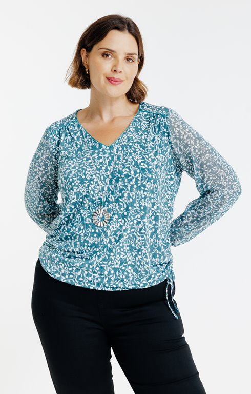 Tee-shirt bi-matière