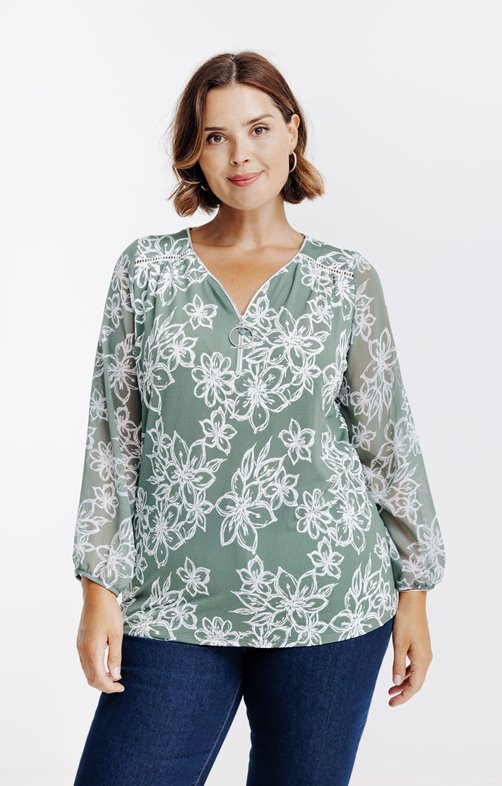 Tee-shirt bi-matière