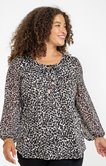 Tee-shirt imprimé léopard