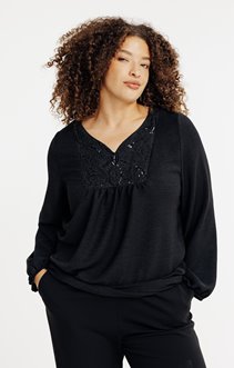 Tee-shirt uni avec plastron