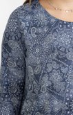Tee-shirt maille chaude imprimé