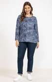 Tee-shirt maille chaude imprimé