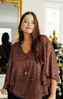 Tee-shirt à paillettes