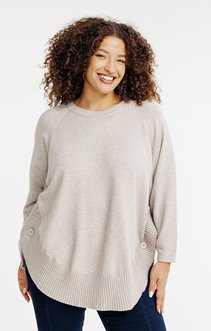 Pull forme poncho