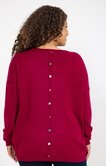 Pull avec boutons au dos