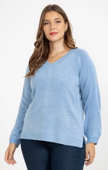 Pull avec fil fantaisie