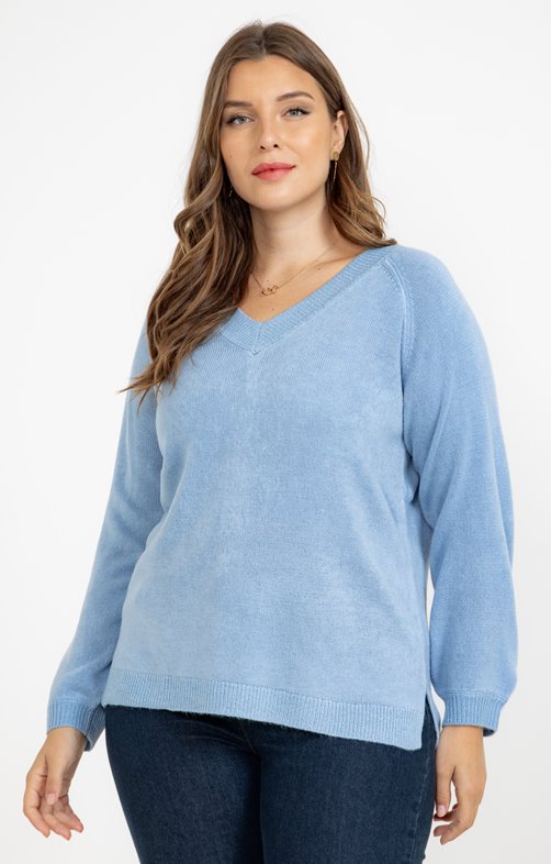Pull avec fil fantaisie