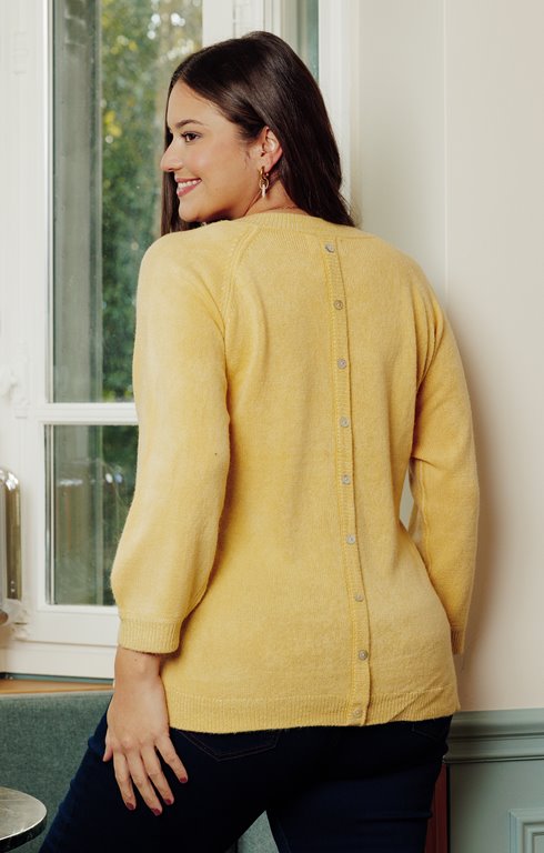 Pull avec fil fantaisie