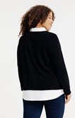 Pull 2-en-1 avec collier