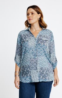 Chemisier imprimé