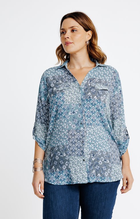 Chemisier imprimé