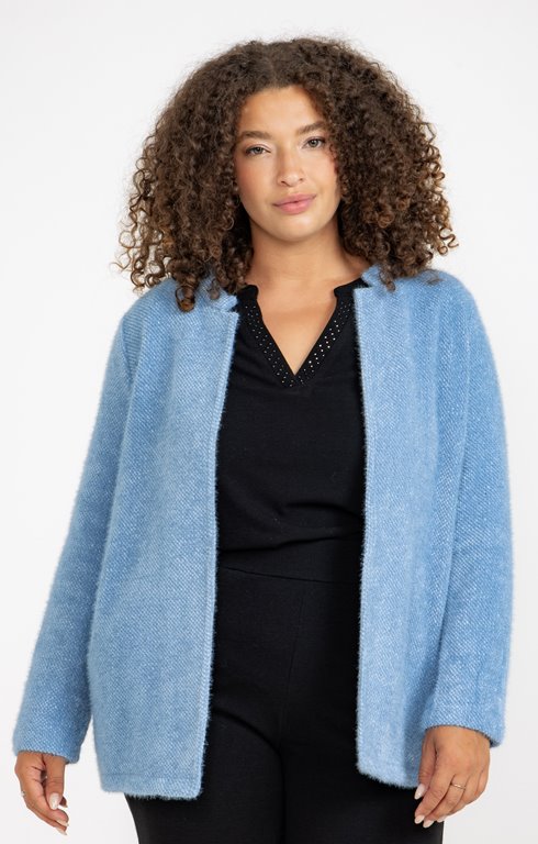 Cardigan long ouvert