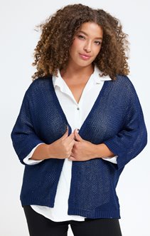 Cardigan ouvert