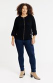 Cardigan zippé